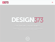 Tablet Screenshot of design373.com